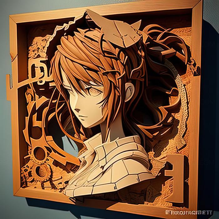 نموذج ثلاثي الأبعاد لآلة CNC ألعاب لعبة st SteinsGate 0